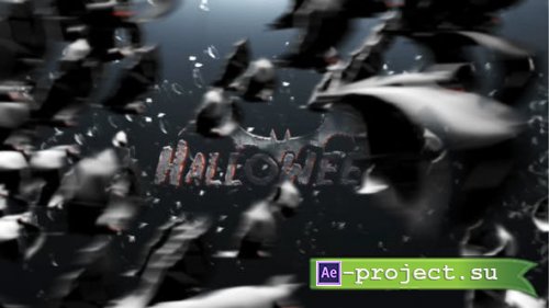 Videohive - Scary Bats Logo - 22773595 - Project for After Effects
