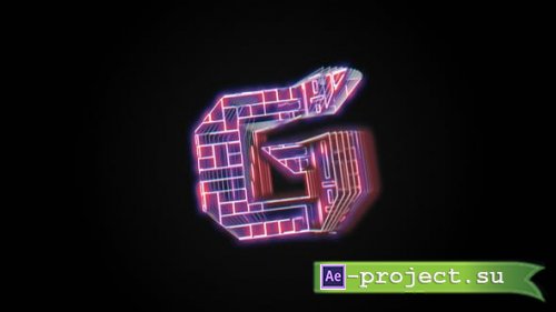 Videohive - Glitch Holo Logo - 28759486 - Project for After Effects