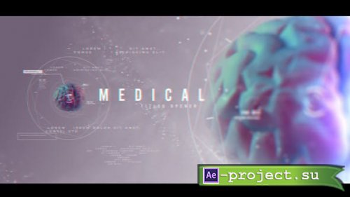 Videohive - Medical Opener - 25739094 - Project for After Effects