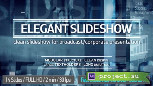 Videohive - Elegant Slideshow - 13082231 - Project for After Effects