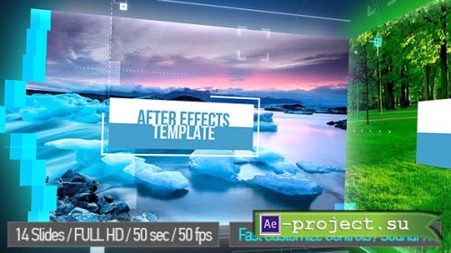 Videohive - Stripes Slideshow - 20484531 - Project for After Effects