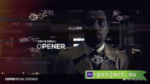 Videohive - Crime Media Opener - 20478569 - Project for After Effects