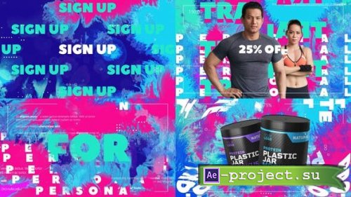 Videohive - Fitness Promo Opener - 28681806 - Project for After Effects