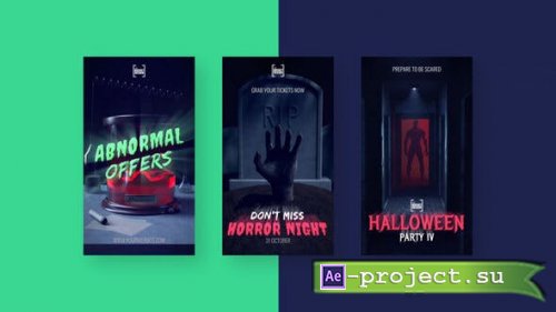 Videohive - Halloween Scary Stories Vol. 2 - 28863145 - Project for After Effects