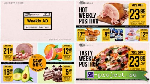 Videohive - Weekly Ad - Food Online Promo - 28882684 - Project for After Effects