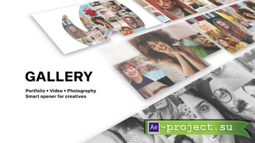 Videohive - Gallery - Photo And Video Logo Reveal - 28314287 - Project for After Effects