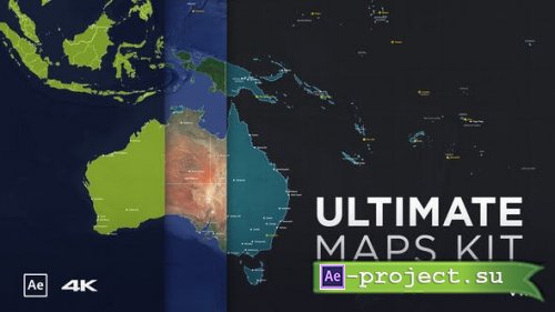 Videohive - Ultimate Maps Kit - 27148301 - Project for After Effects