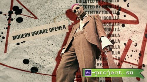 Videohive - Modern Grunge Opener - 26265050 - Project for After Effects