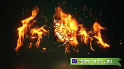 Videohive - Fire Logo Reveal - 28587599 - Project for After Effects