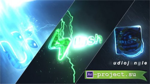 Videohive - Lightning Storm Logo Intro - 27917562 - Project for After Effects