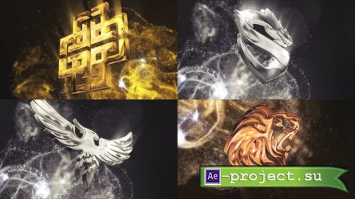 Videohive - Particle Glossy Logo - 27053454 - Project for After Effects