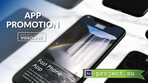 Videohive - Fast Phone App Intro - 27446752 - Project for After Effects