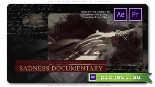 Videohive - Sadness Documentary Slideshow - 28805795 - Premiere Pro & After Effects Templates