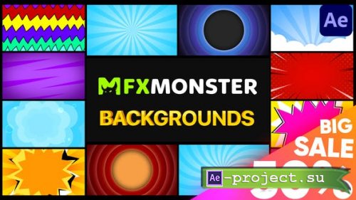 Videohive - Backgrounds Pack | After Effects - 28932086 - Project for After Effects