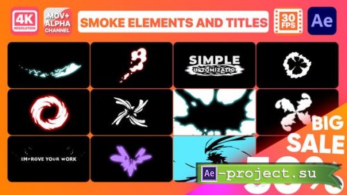 Videohive - Smoke Pack | After Effects - 28929457 - Project for After Effects