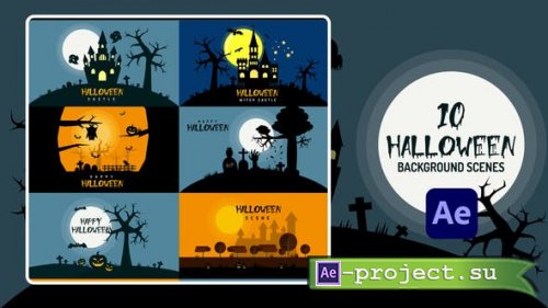 Videohive - Halloween Background | After Effects - 28922021 - Project for After Effects