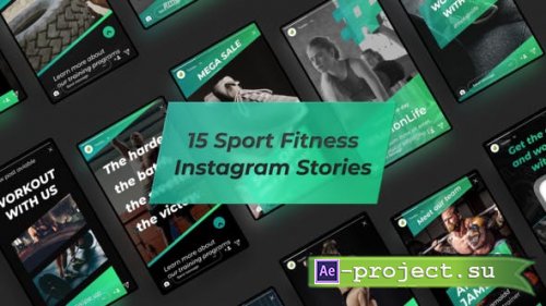 Videohive - Sport Fitness Instagram Stories - 24128185 - Project for After Effects
