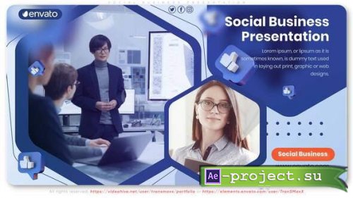 Videohive - Social Business Presentation - 28965918 - Project for After Effects