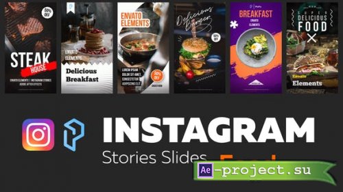 Videohive - Instagram Stories Food - 28984853 - Project for After Effects