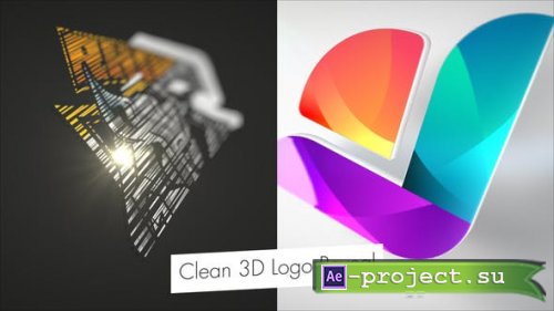 Videohive - Clean 3D Logo Reveal - 27200974 - Project for After Effects