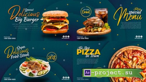 Videohive - Short Food Promo Display - 28971041 - Project for After Effects