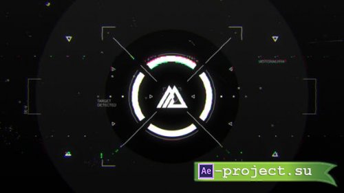 Videohive - Glitch HUD Logo - 29016689 - Project for After Effects