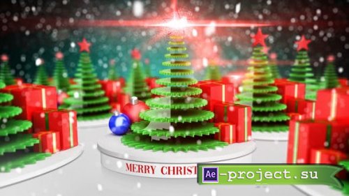Videohive - Short Christmas Greeting - 22852885 - Project for After Effects