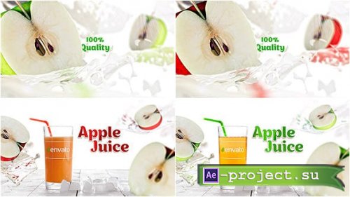 Videohive - Apple Juice Opener - 19524579 - Project for After Effects
