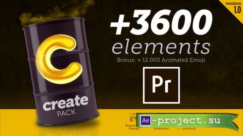Videohive - Create Pack for Premiere - 28172328 - Premiere Pro Templates