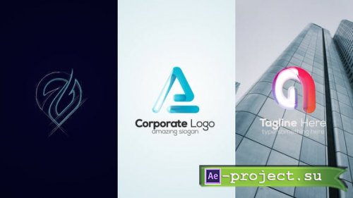 Videohive - Sketch Minimal 3D Logo - 29071857 - Project for After Effects