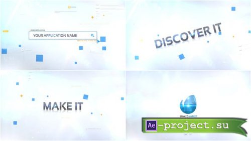 Videohive - App Intro Logo - 29099012 - Project for After Effects