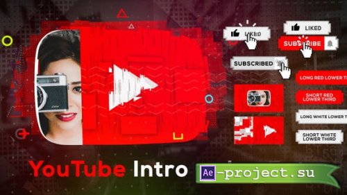 Videohive - Stomp YouTube Intro - 20928325  - Project for After Effects