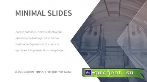 Videohive - Minimal Portfolio Slides - 20094928 - Project for After Effects