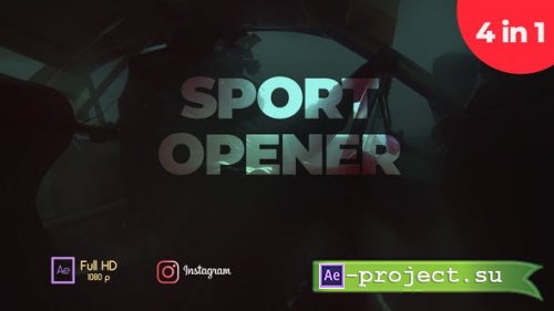 Videohive - Sport Opener - 23848715 - Project for After Effects