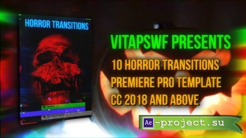 Videohive - Halloween Horror Transitions - 28752927 - Premiere Pro Templates