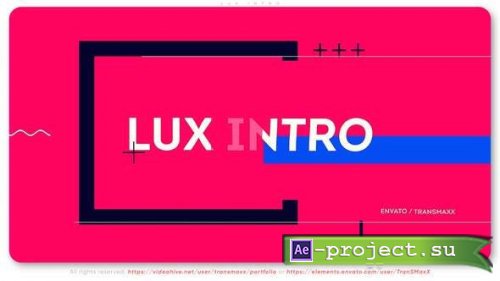 Videohive - Lux Intro - 29131244 - Project for After Effects