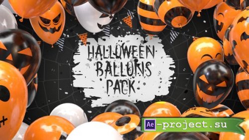 Videohive - Halloween Balloon Pack - 29043802 - Project for After Effects