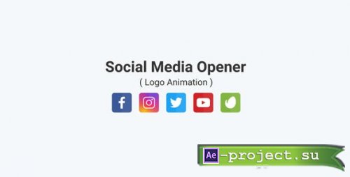 Videohive - Social Media Opener - 19683196 - Project for After Effects