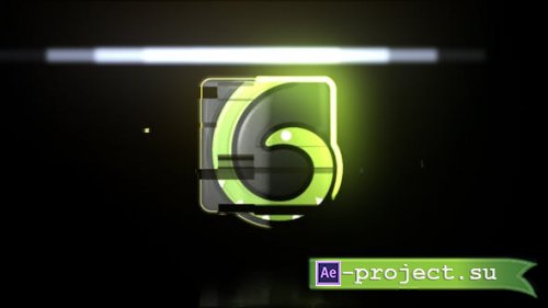 Videohive - Glitchy Glowing Logo Reveal - 24156566 - Project for After Effects