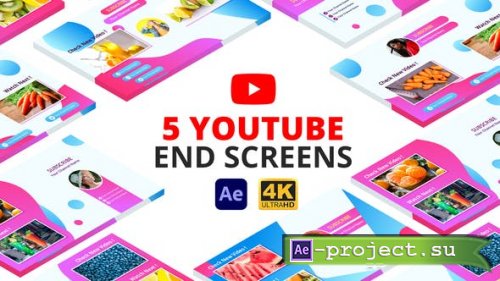 Videohive - YouTube End Screens | After Effects - 29148812 - Project for After Effects
