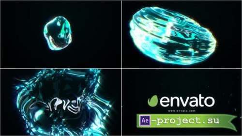 Videohive - Abstract Liquid Transform Logo - 23628991 - Project for After Effects
