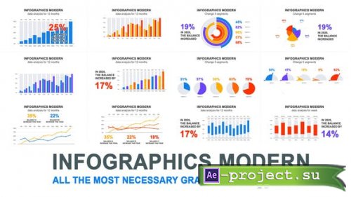 Videohive - Infographics modern - 27687402 - Project for After Effects