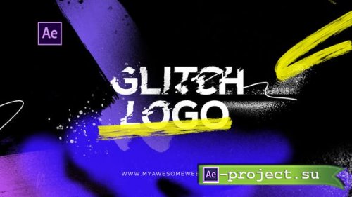 Videohive - Glitch Logo Intro Grunge Distortion - 29199144 - Project for After Effects