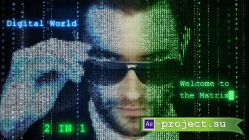 Videohive - Matrix & Digital Space - 28835914 - Project for After Effects