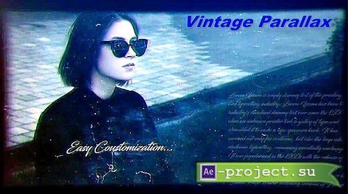 Vintage Parallax Opener 9348741 - Project for After Effects