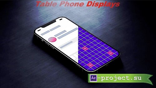 Wooden Table Phone Displays 848418 - Project for After Effects