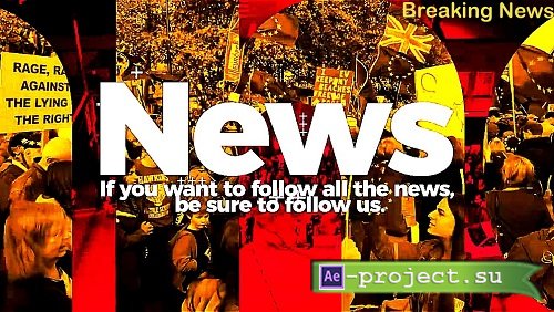 Breaking News Opener 827744 - Project for After Effects