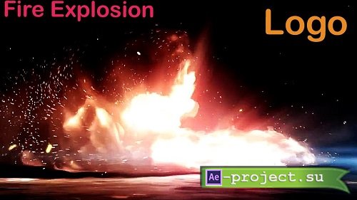 Fire Explosion Logo V3 830472 - Project for After Effects