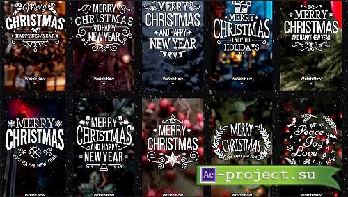 Merry Christmas 2021 Ultimate 856471 - Project for After Effects