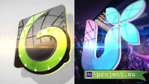 Videohive - Clean 3D Logo Intro - 28303475 - Project for After Effects